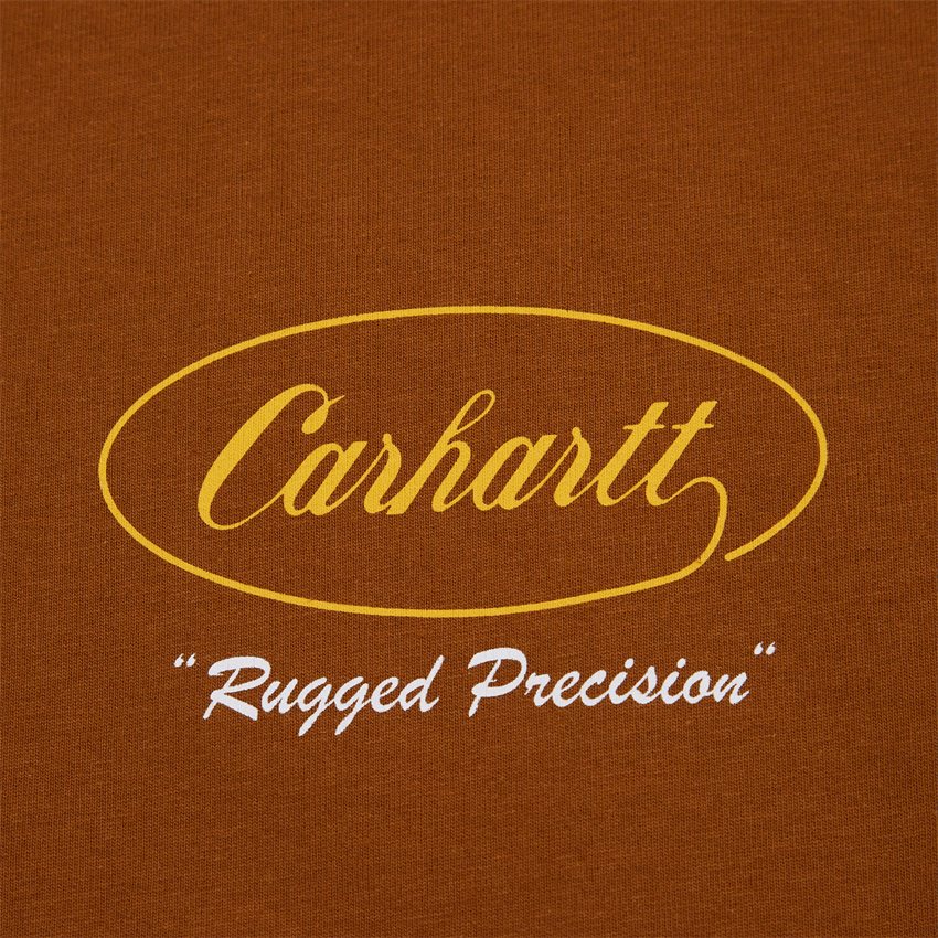 Carhartt WIP T-shirts S/S TROPHY T-SHIRT I032381 DEEP H BROWN